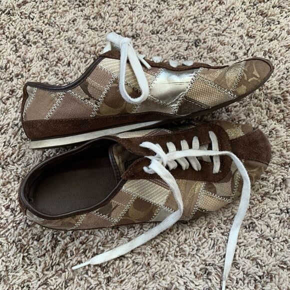 Coach | signature logo Tidy style shoes size 8.5 - Picture 5 of 9